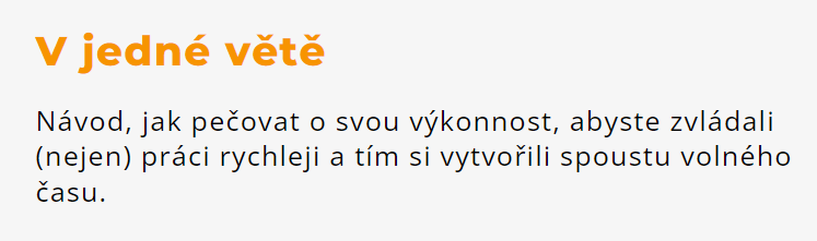 ⏳Časotvorba pracujícího otce