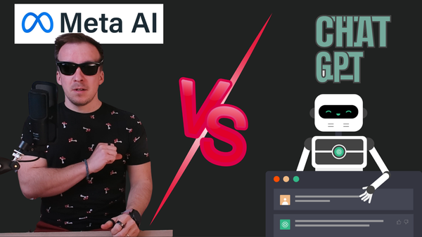 RayBan Meta & AI beta (vs. ChatGPT)