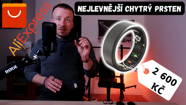 Nova Ring - nejlevnější chytrý prsten z Aliexpressu - první dojmy